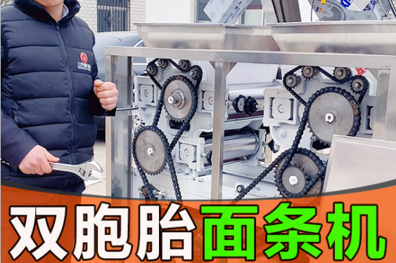 雙機頭面條機流水線 雙機頭面條機流水線